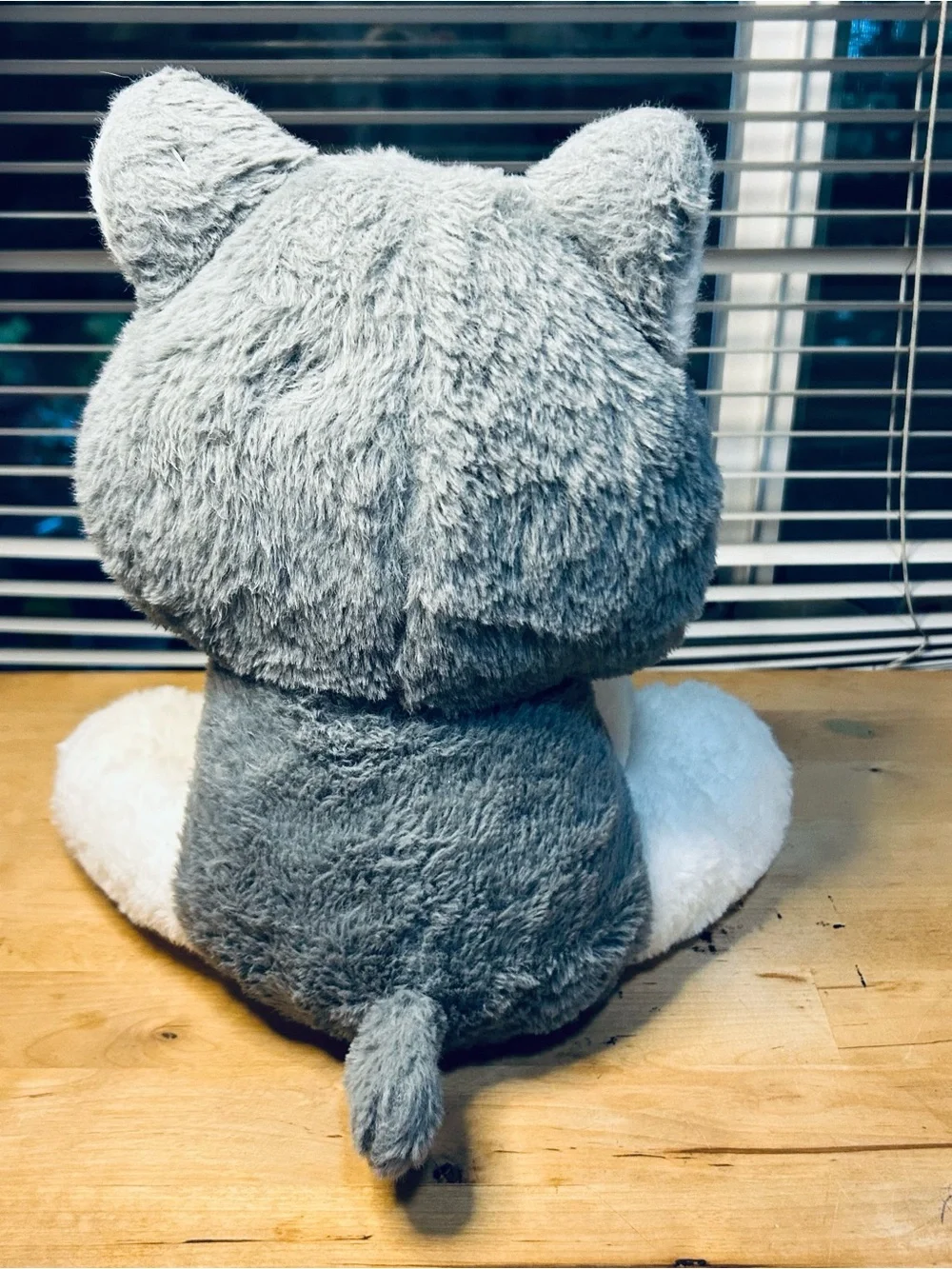 Husky Wolf Spark Create Imagine Plush Puppy Dog Gray/white Stuffy Pre-owned  12”